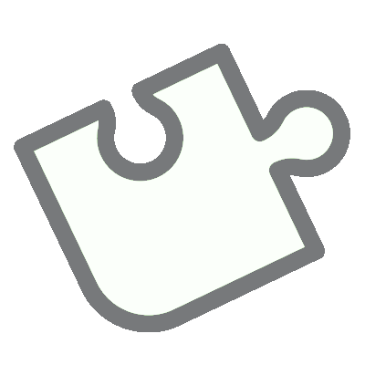 Puzzle grün