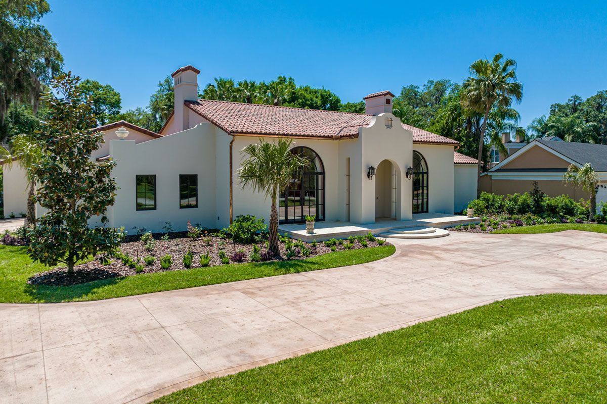 home exterior with driveways