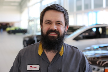 Person sitting at desk