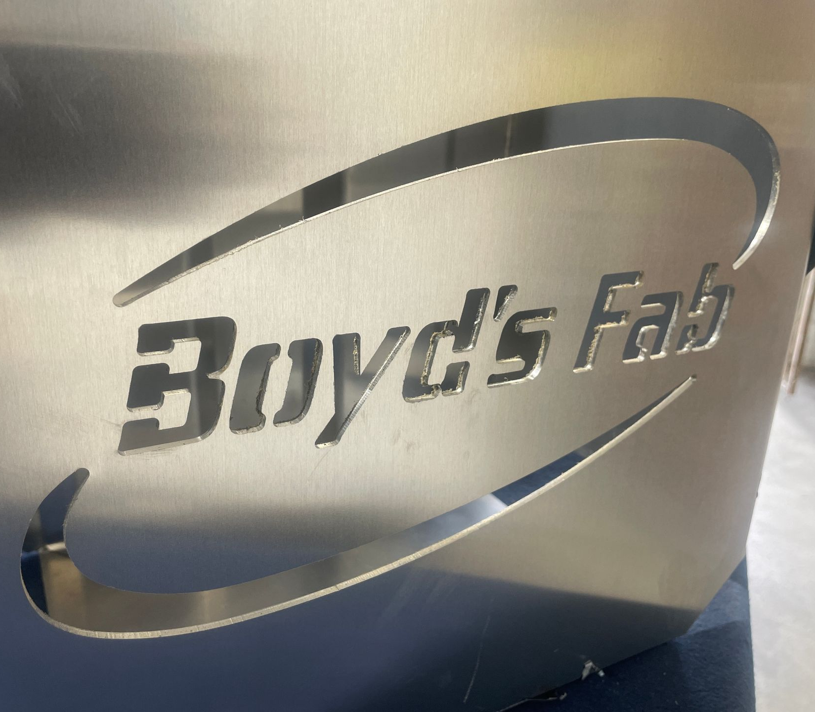 Cnc Machine Cutting Wood, Creating Sawdust — Boyd's Fabrications In Portsmith, QLD