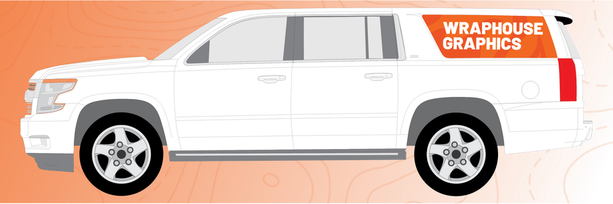 White SUV with 