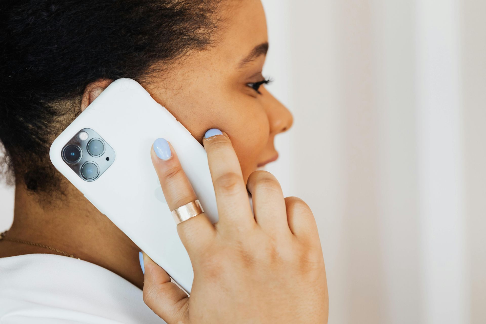 person on cell phone