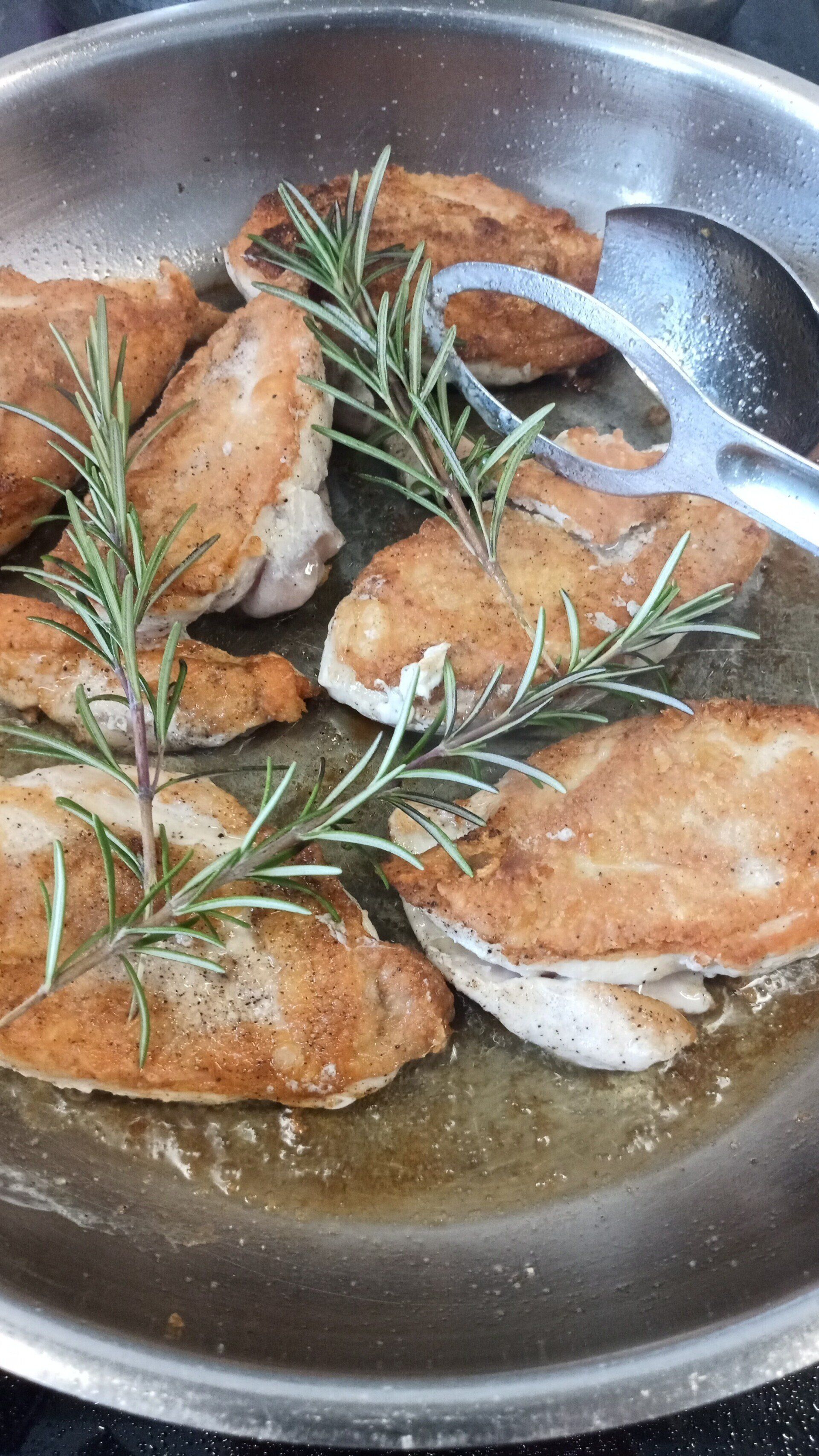 Fleisch anbraten