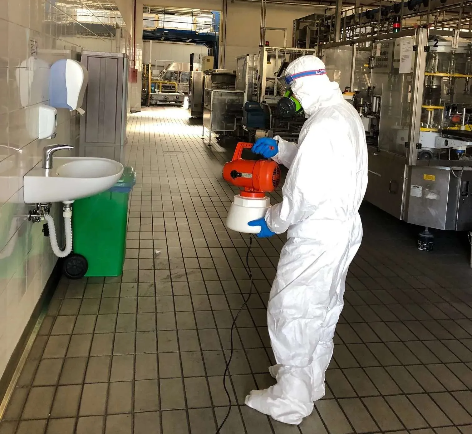 Sanificazione industria