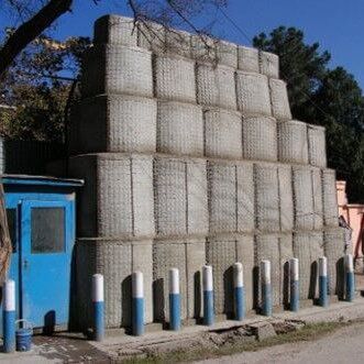 HESCO MIL Defensive barrier used in Afghanistan to build Blast wall 
