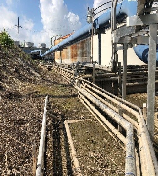 Flood Protection around Oil and Gas Pipes with Modified HESCO Barriers 1