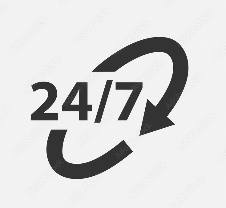 24/7 support