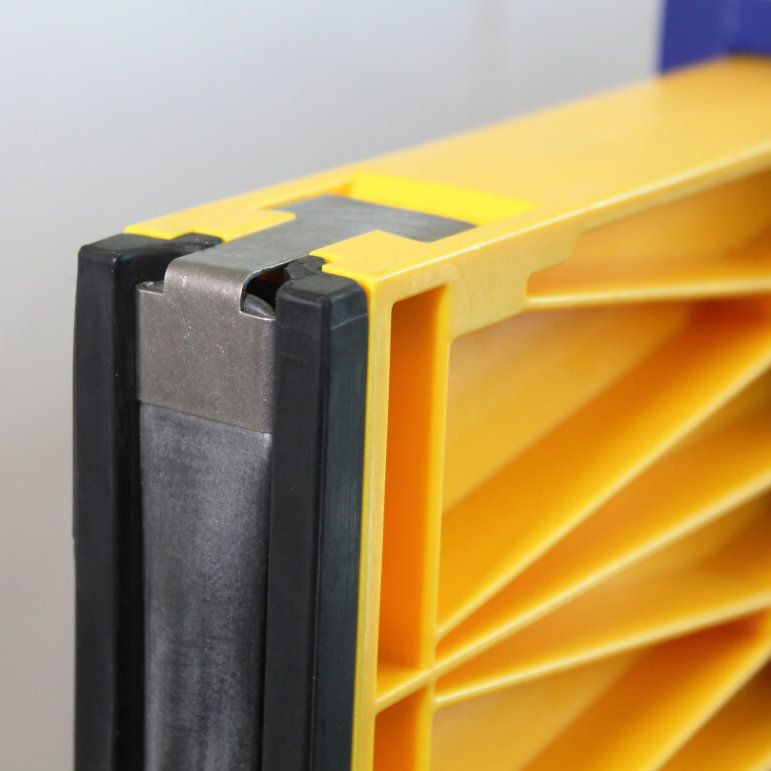 This is in expandable door barrier to create a flood gate for flood protection
