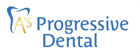 A's Progressive Dental business logo