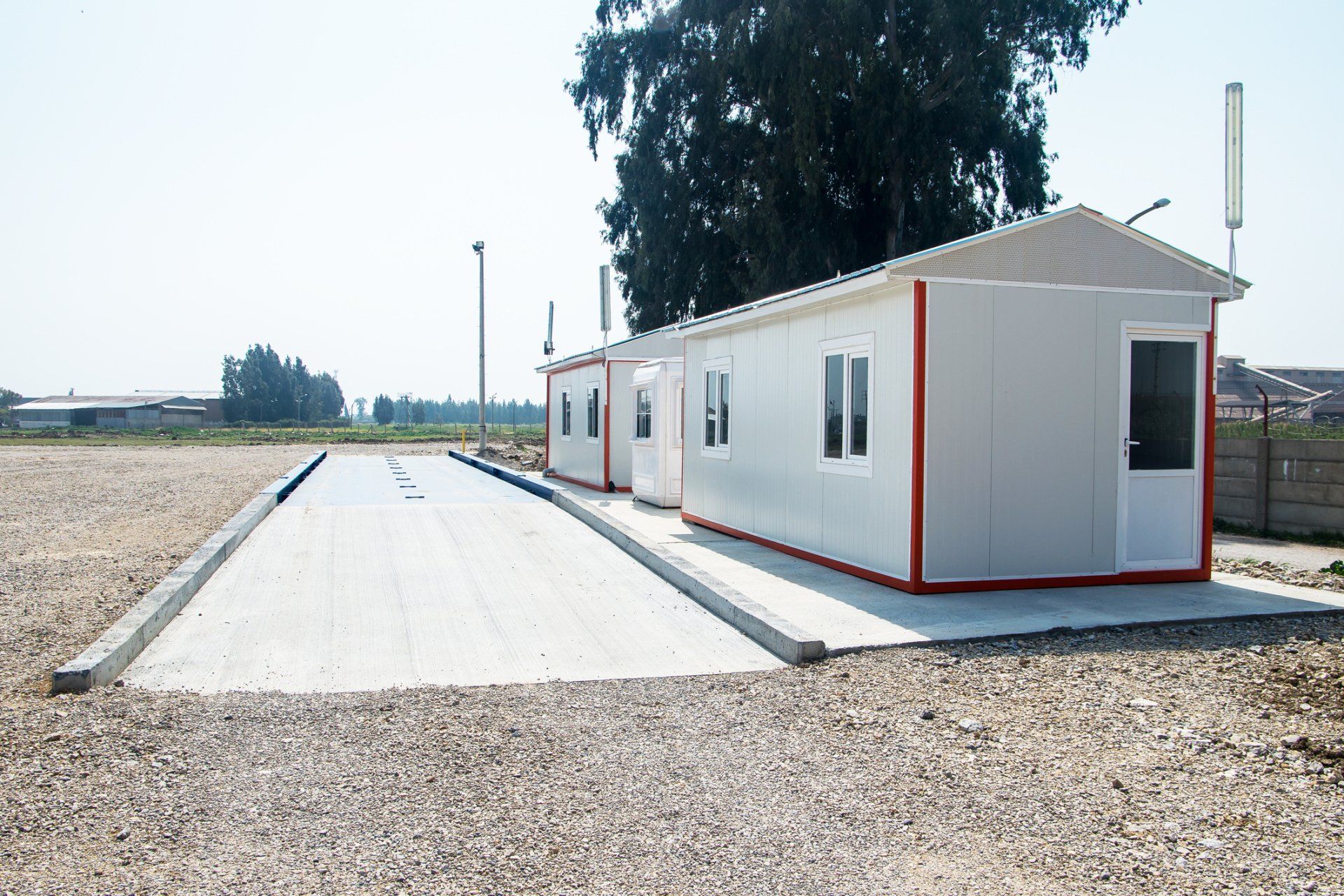 Truck Scale With Small Shed — Ben Wheeler, Tx — Double D Scales Co.