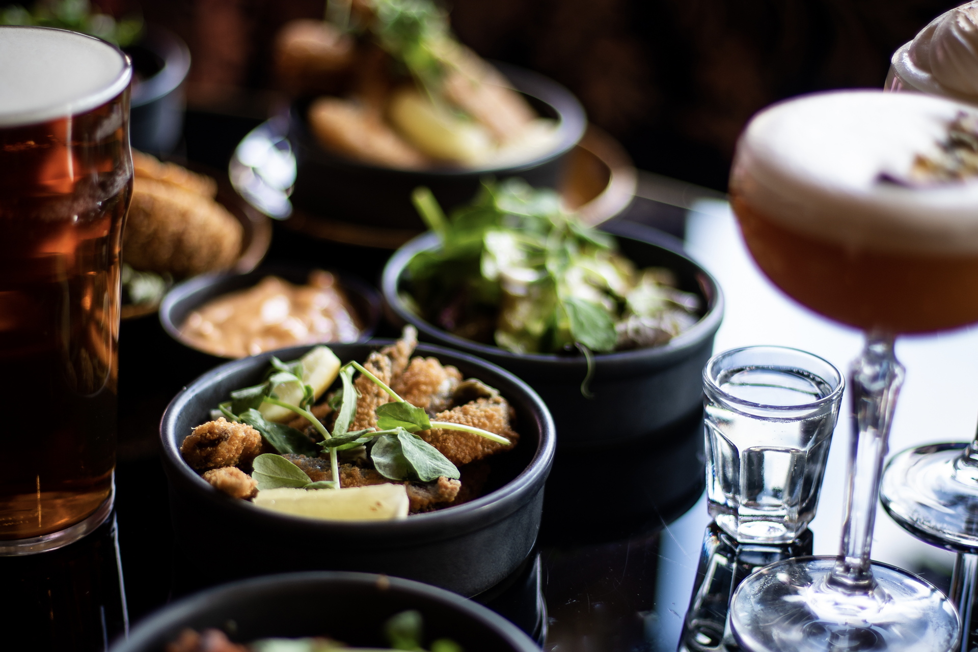 Curious Taverns, food