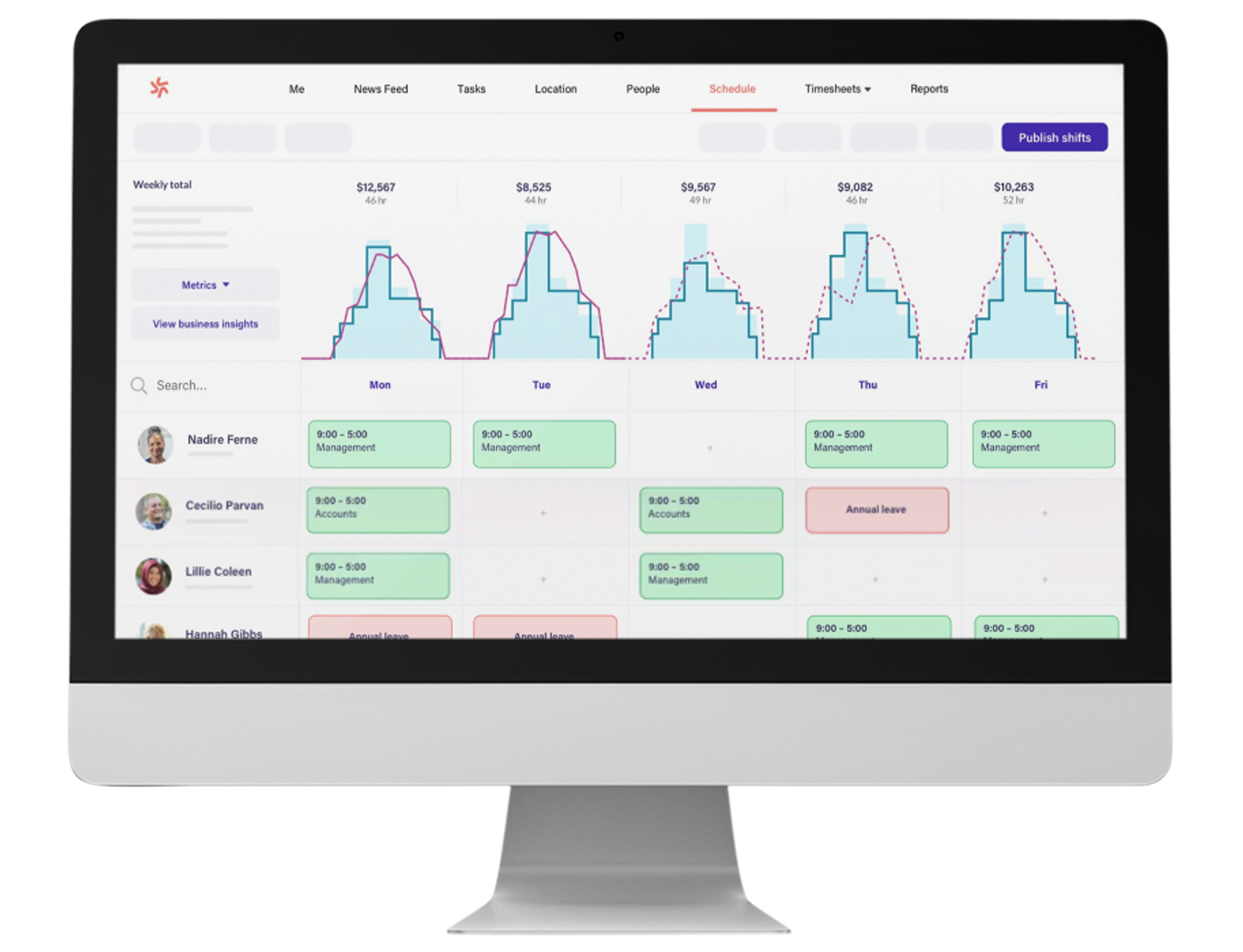 Cloudbeds reservations screen