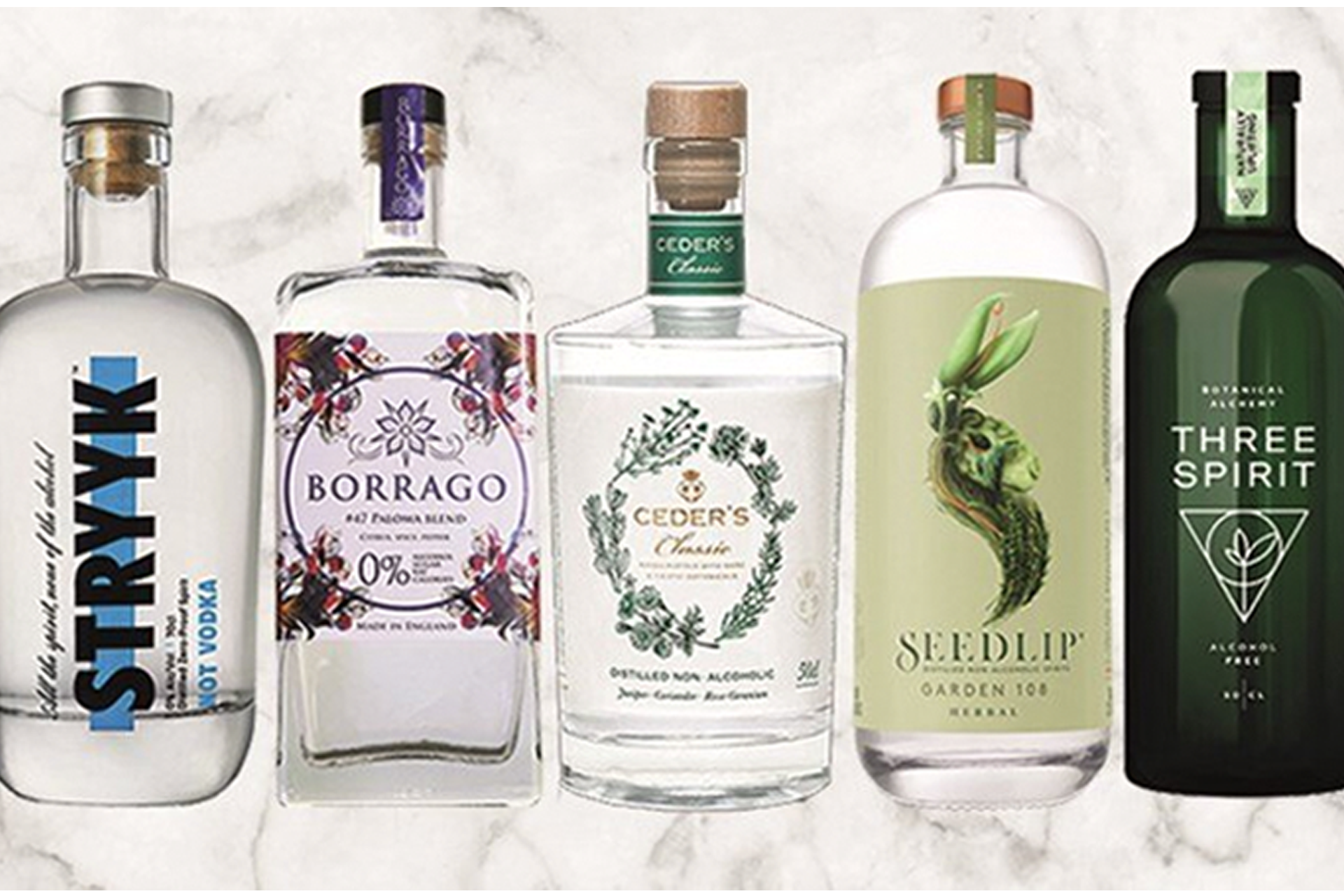 Alcohol free spirits
