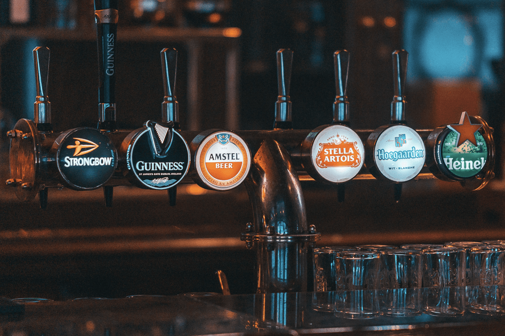 Pub beer font