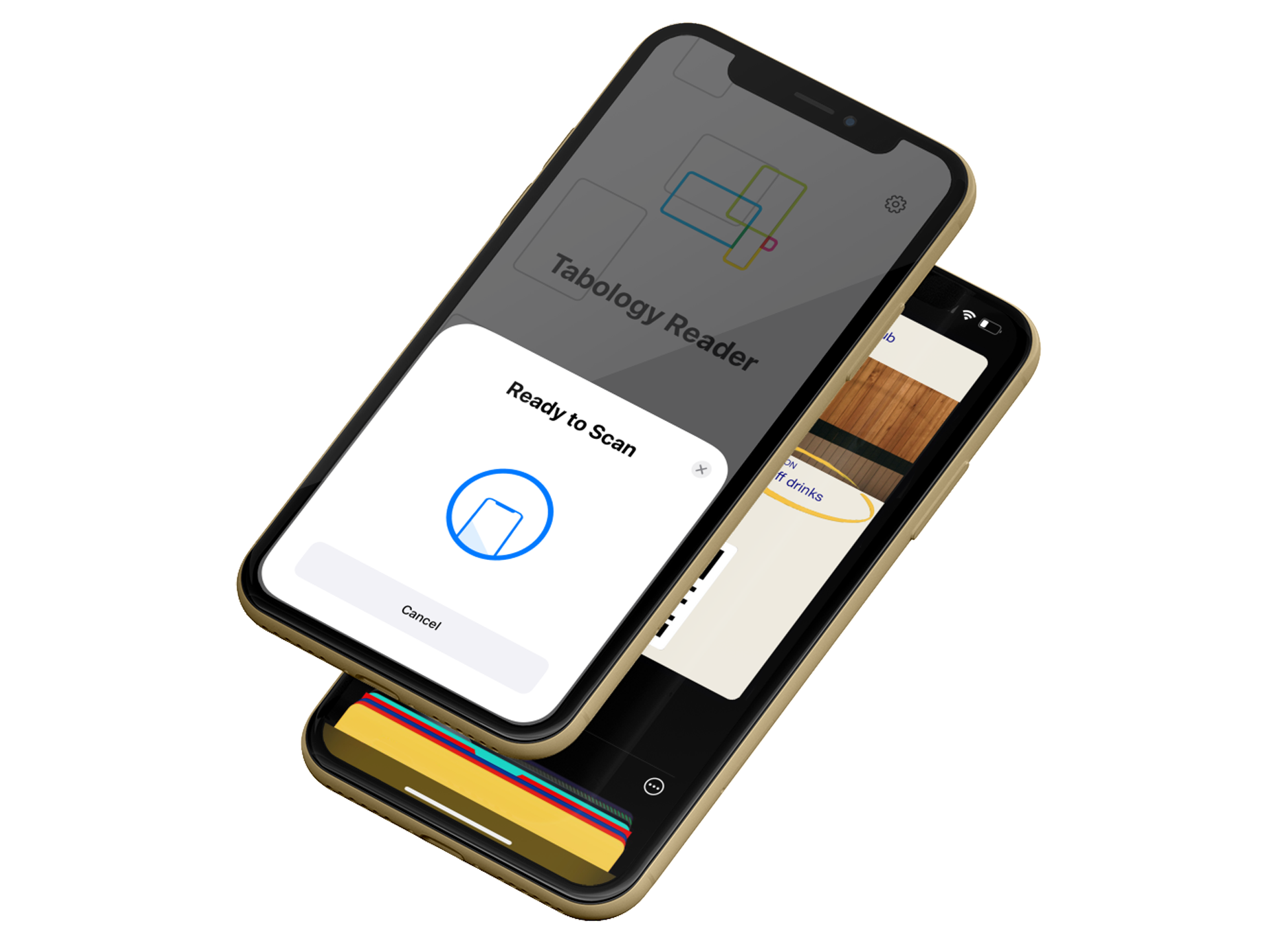 Tabology reader, scan memberships using an iPhone