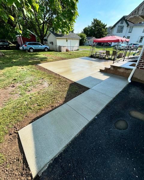 concrete driveway services near fargo nd