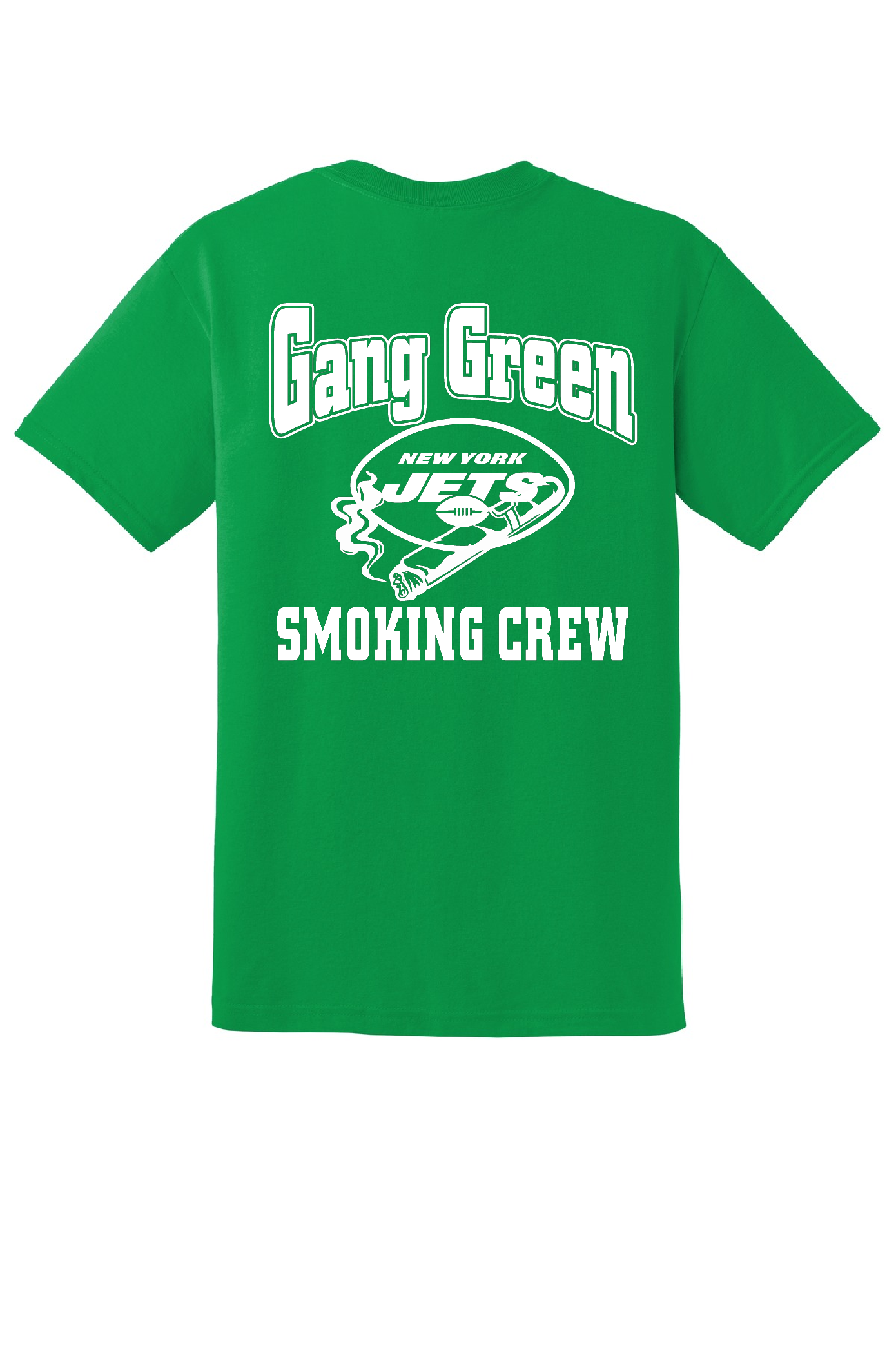 Gang Green Smoking Crew T-Shirt