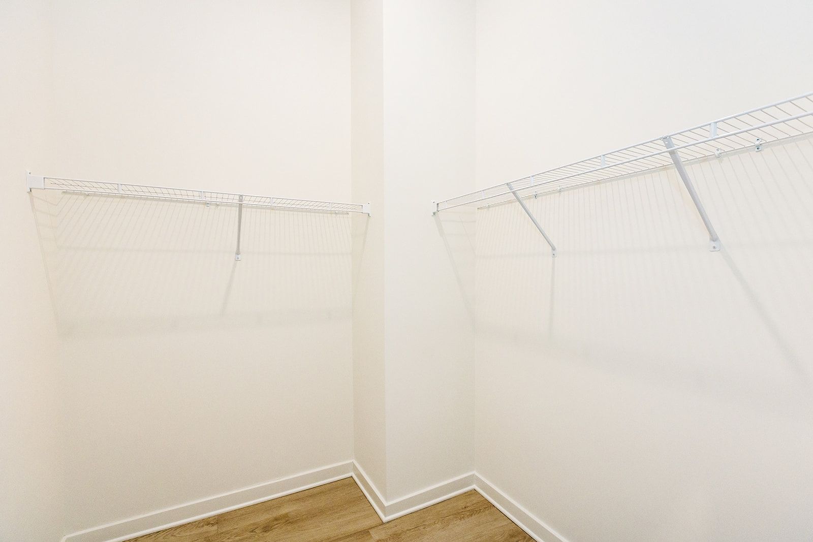 Walk-in closet at Opal Largo Station in Largo, MD.