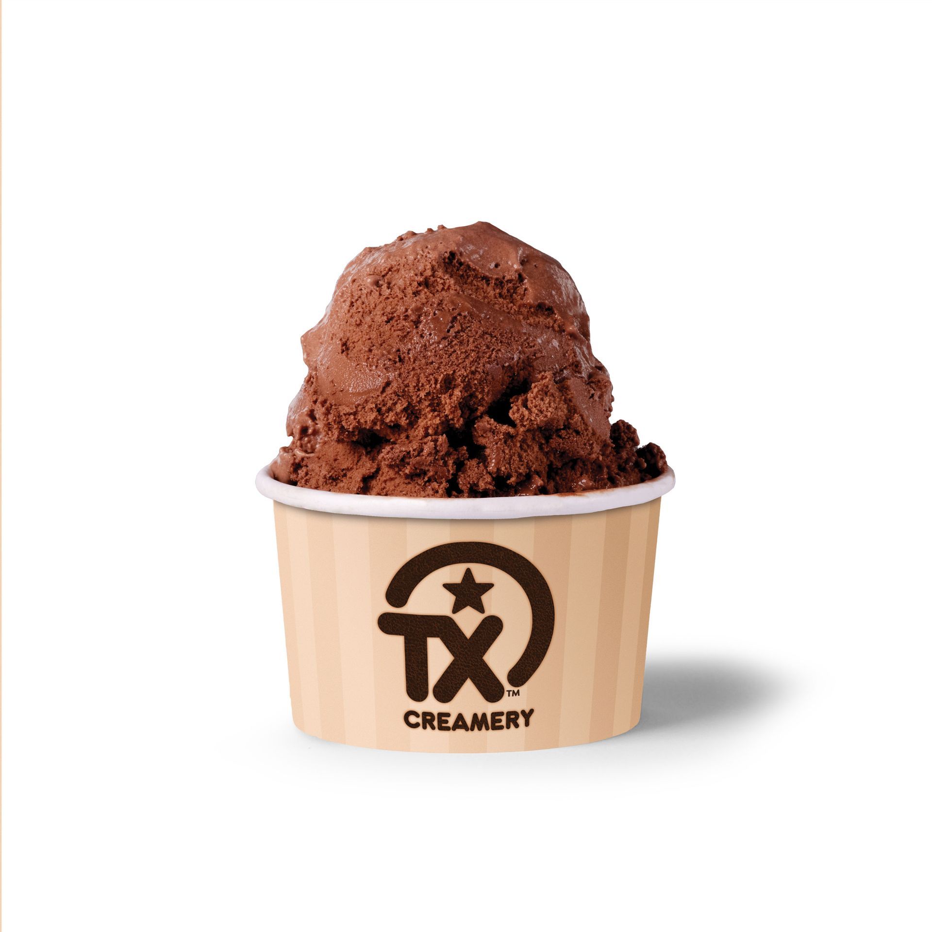 Scoop of TX Creamery Chocolate