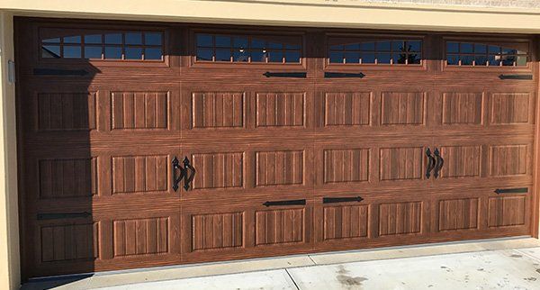 Wooden Garage Door — Omaha, NE — Spring Kings Wooden Garage Door — Omaha, NE — Spring Kings