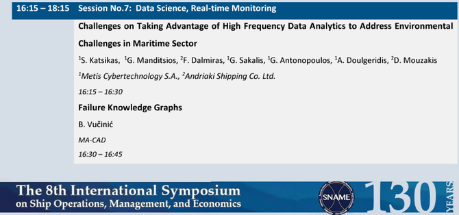 The 8th International Symposium on Ship Operations, Management & Economics SOME 2023