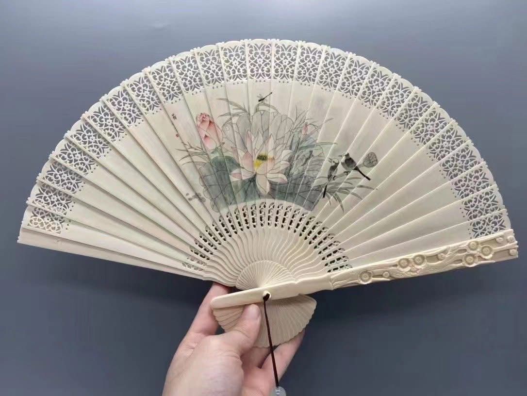 《重現千古風華》象牙扇子