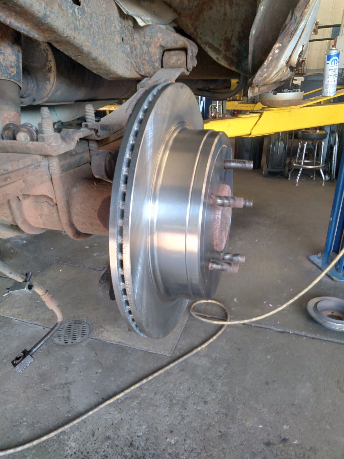 Brake Rotor And Caliper During Brake Repair Service | 4th Street Auto Care Center