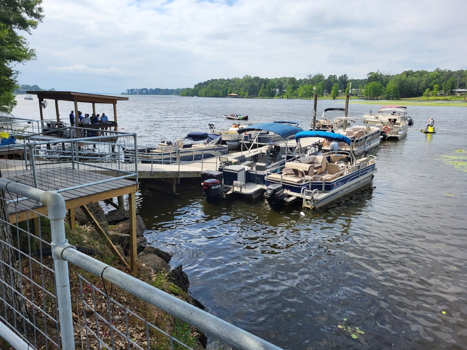 LTD Marina dock full of boats