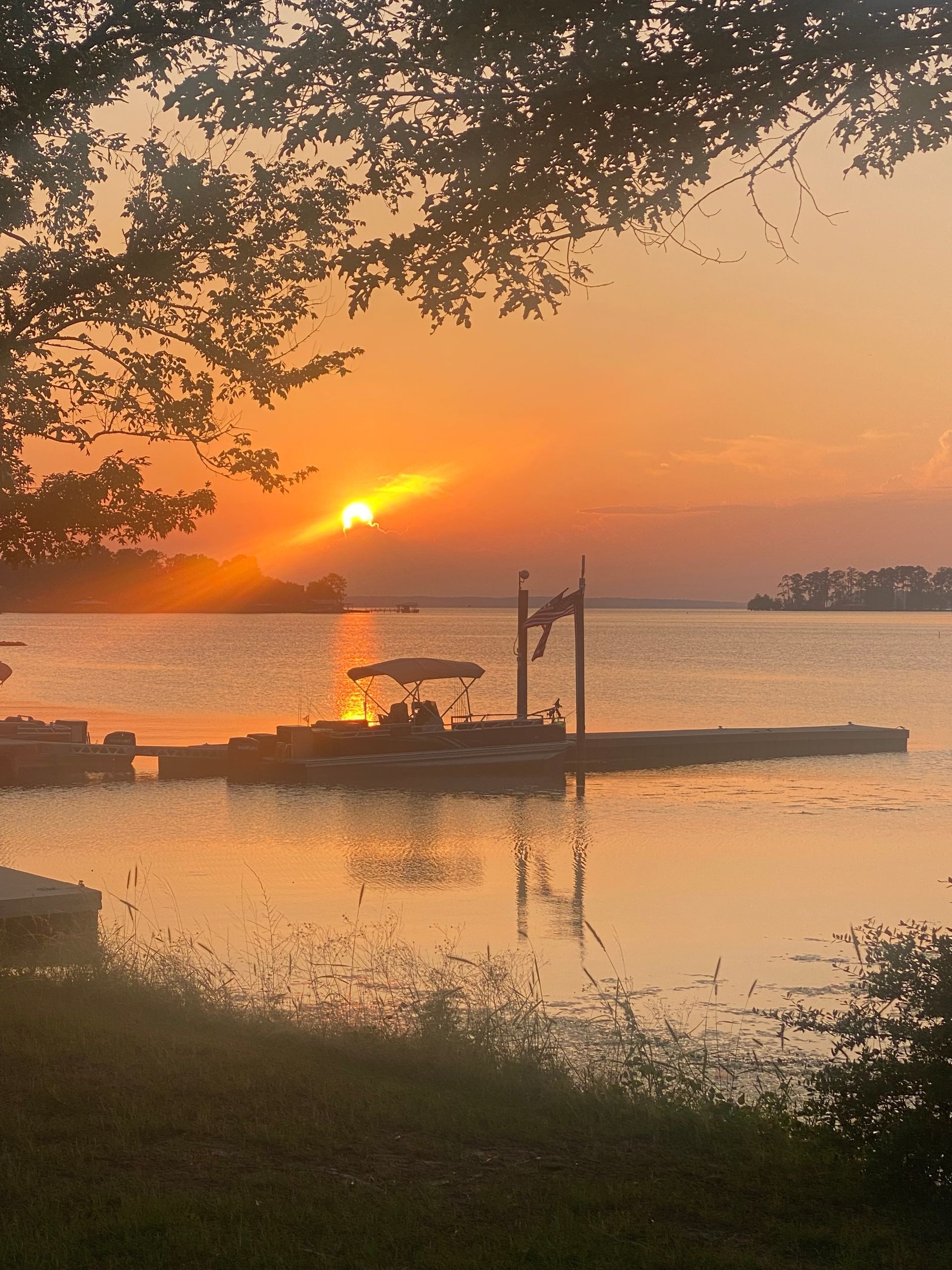 Sunset view from LTD Marina