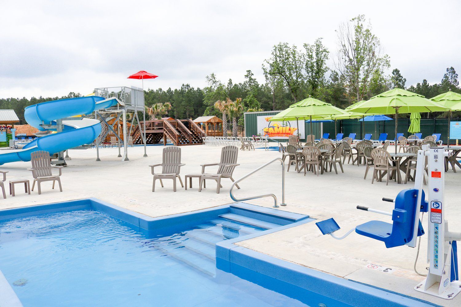 Waterpark located in Zwolle, Louisiana. Enjoy the day with your family.