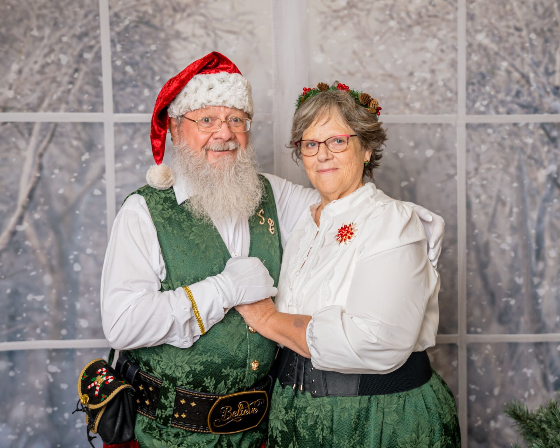 Santa and Mrs. Claus