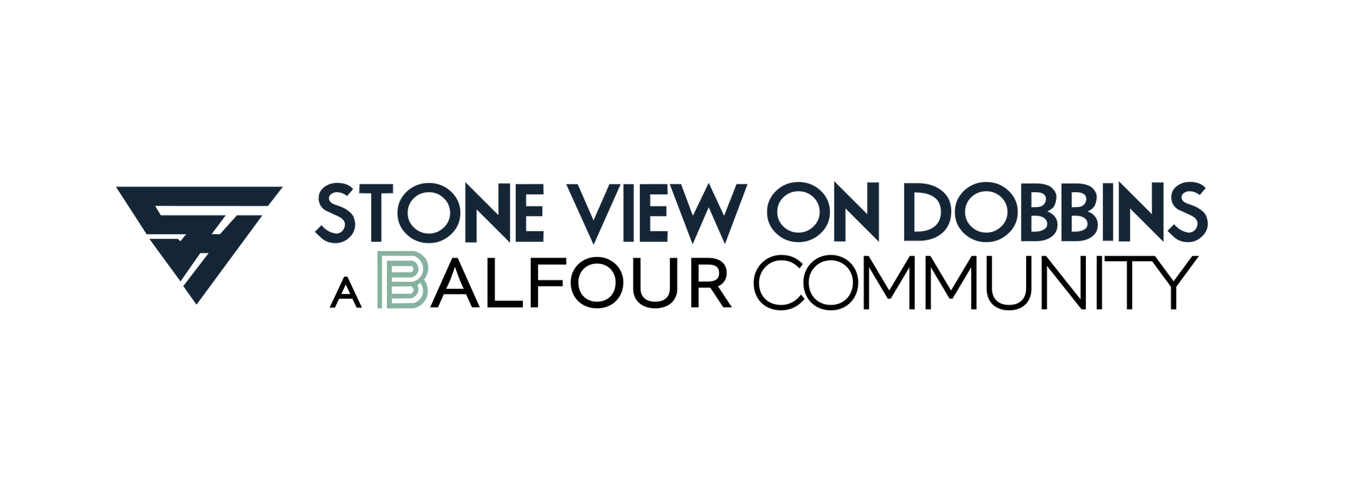 Stone View on Dobbins Logo - click to return home