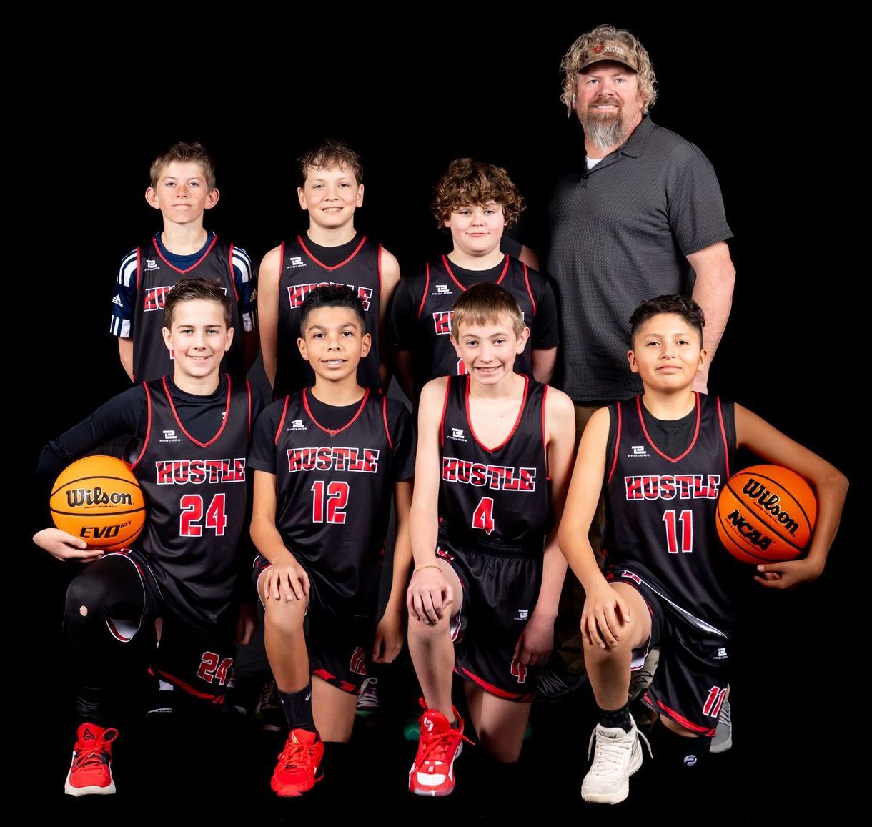 Hurricane Hustle Youth Basketball 6th Grade Squad 1
