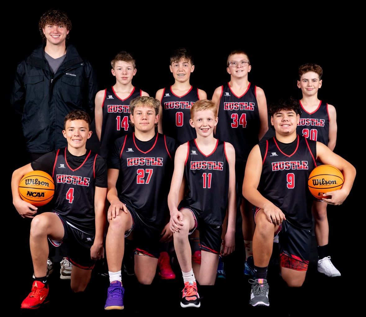 Hurricane Hustle Youth Basketball 7th Grade Squad 1