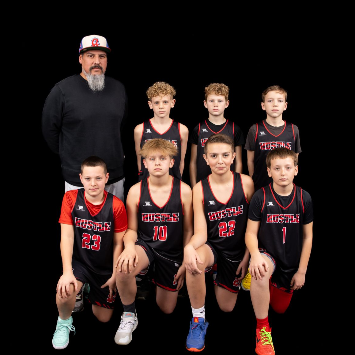 Hurricane Basketball Youth Club 7th Grade Hustle Team. Photography by AlishaShaw.com