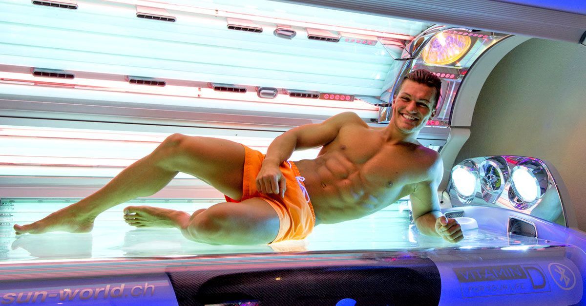 Kabine 6 Weinfelden neue Gesichts und Schulterbräuner SunWorld Solarium