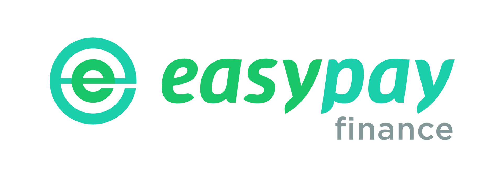 Easypay Finance logo in green and gray with a circular icon on a white background