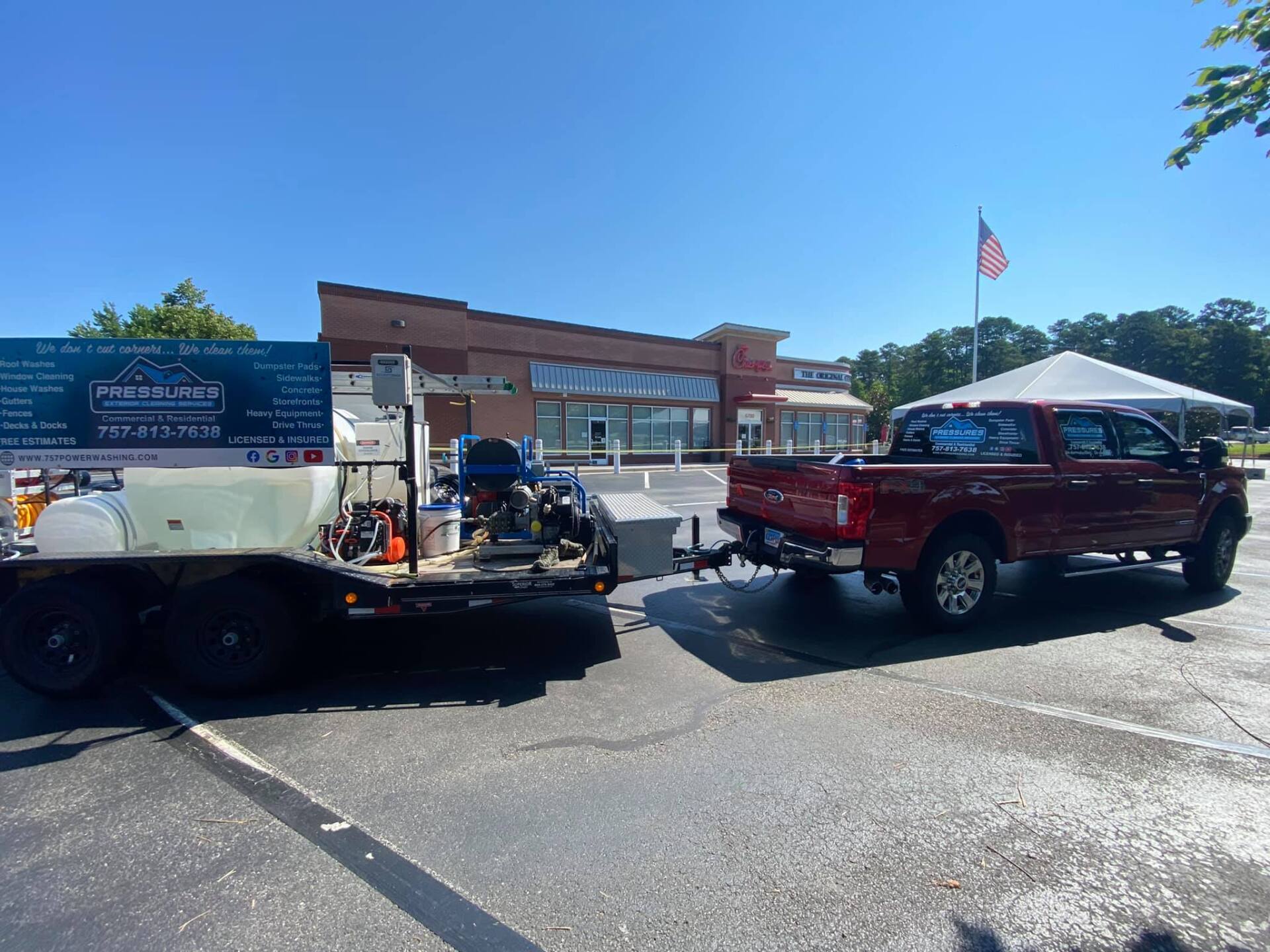 Commercial Pressure Washing Service