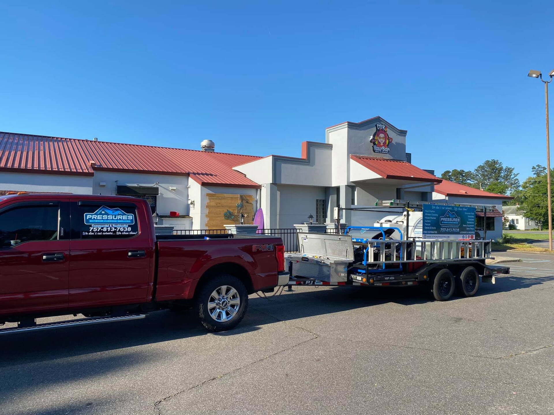 Commercial Pressure Washing