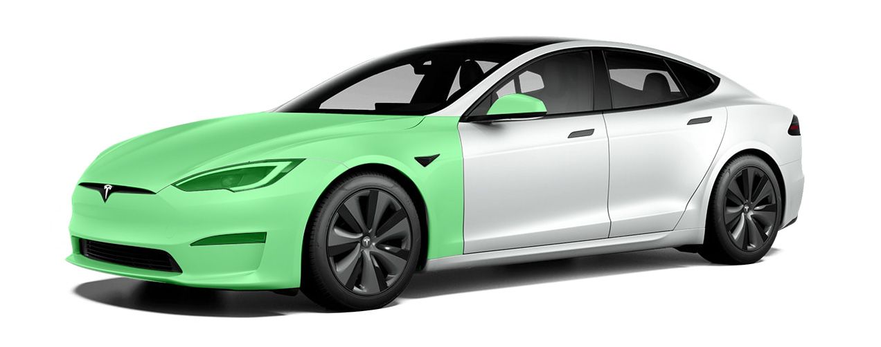 Tesla Model S Full Front Paint Protection Film | Redmond, WA