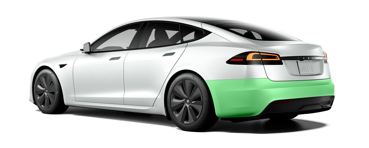 Tesla Model S Rear Bumper | Redmond, WA