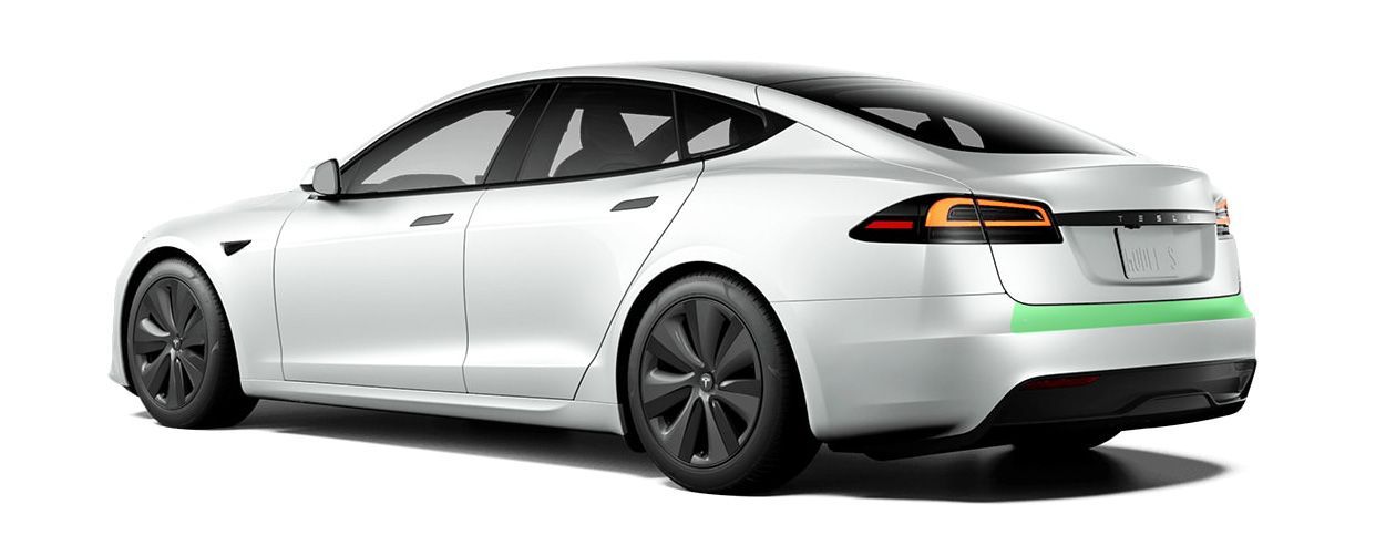 Tesla Model S Rear Bumper Top | Redmond, WA