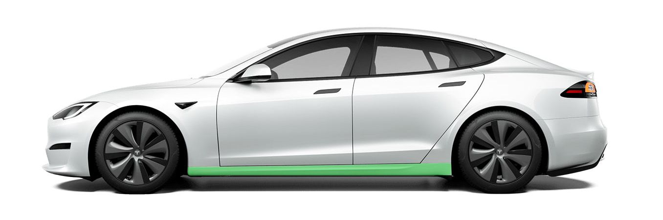 Tesla Model S Rocker Panel Film | Redmond, WA
