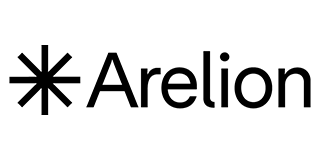 Logo for Arelion, featuring a black asterisk symbol to the left of the word