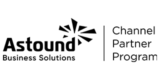 Astound Business Solutions logo with text