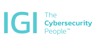 Logo for IGI, The Cybersecurity People; teal