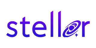 Stellar logo with the word