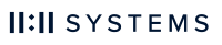 II:II SYSTEMS text in dark blue.
