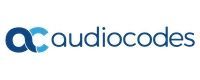 Logo of AudioCodes, blue and teal interlocking circles, followed by