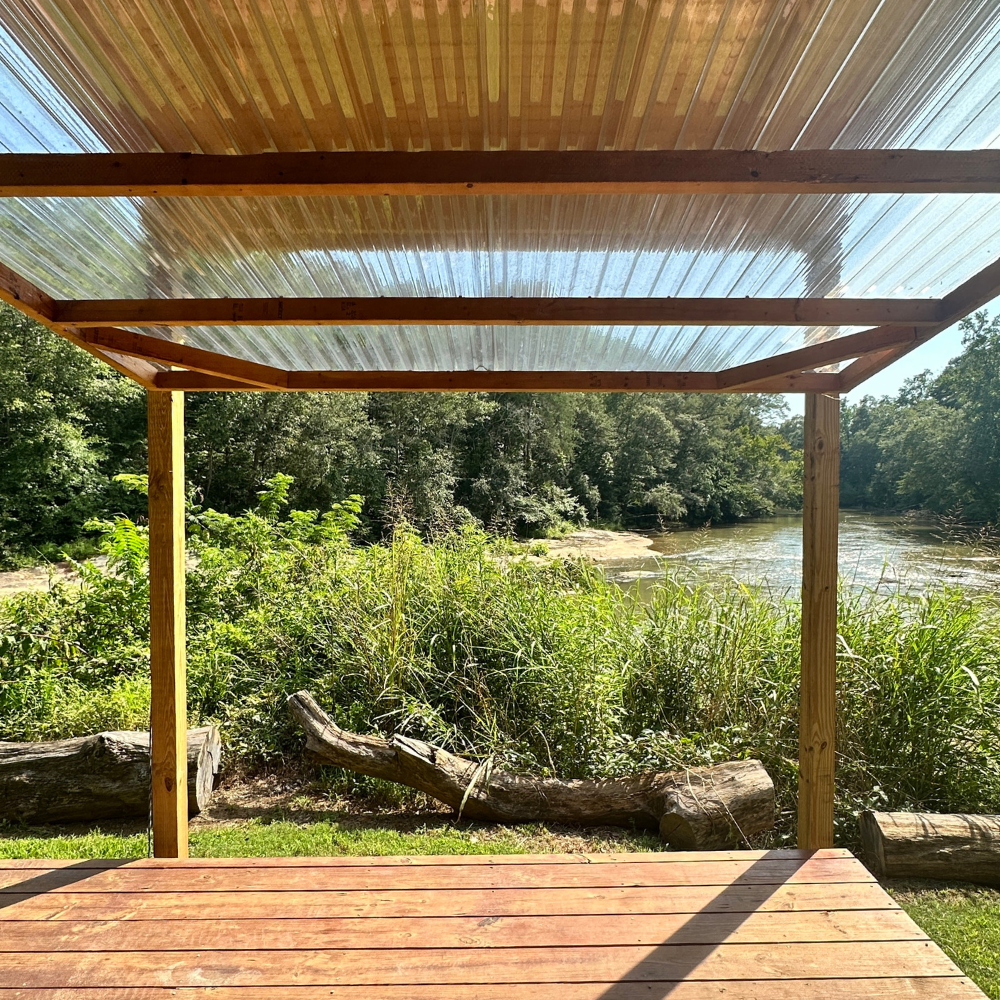 camping pods Greenville sc